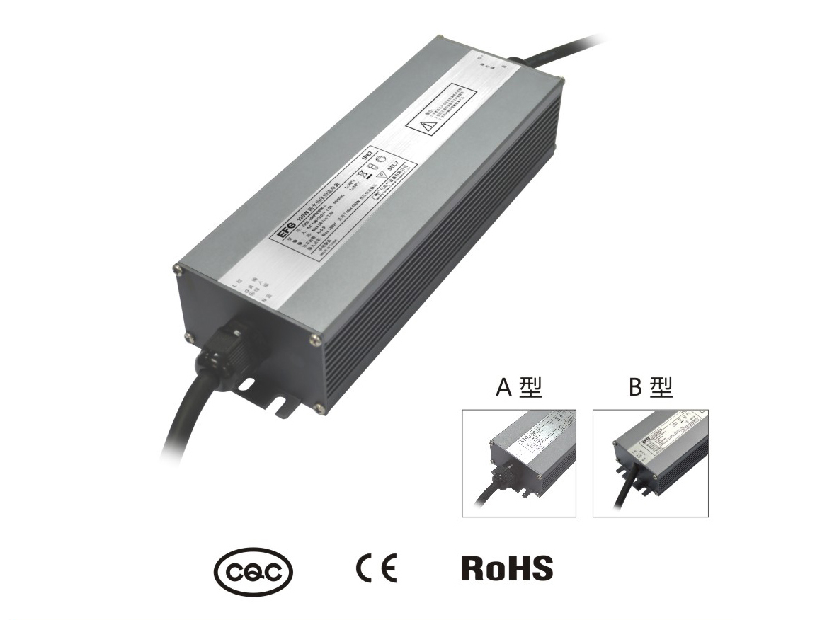 120W Constant Voltage and Constant Current LED Driver of Single Output
