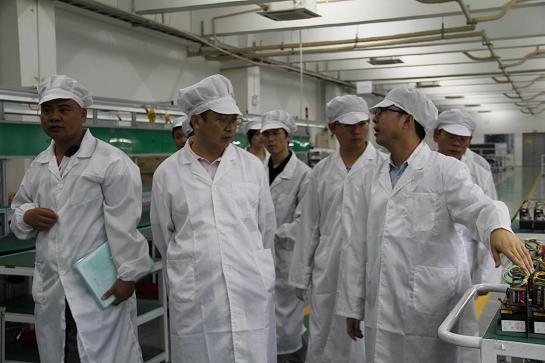 【参观交流】湖南省武冈市政府领导莅临我司参观指导